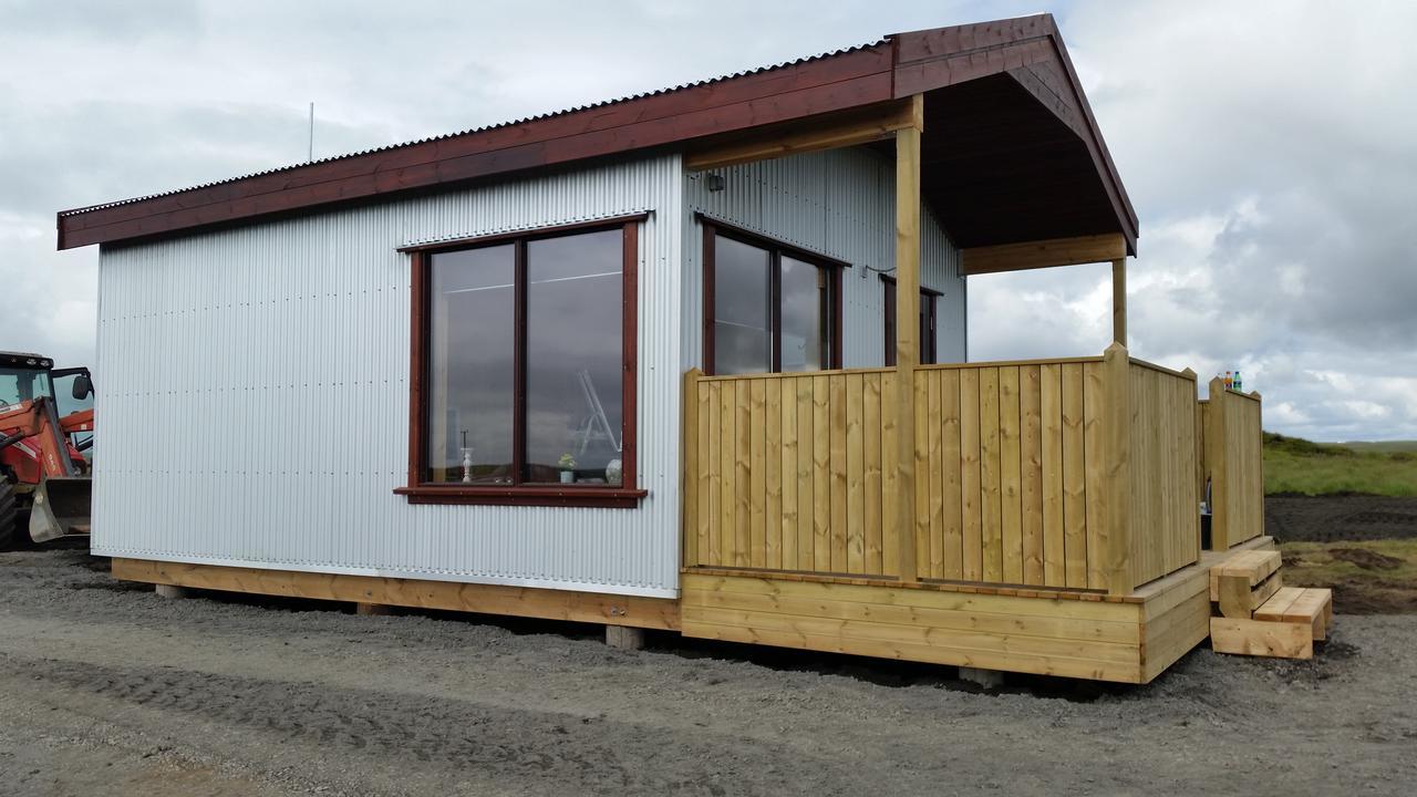 Hekla Cabin 2 Volcano And Glacier View هيلاّ المظهر الخارجي الصورة